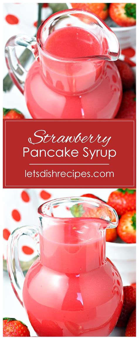 Strawberry Pancake Syrup - calories, carbs, nutrition