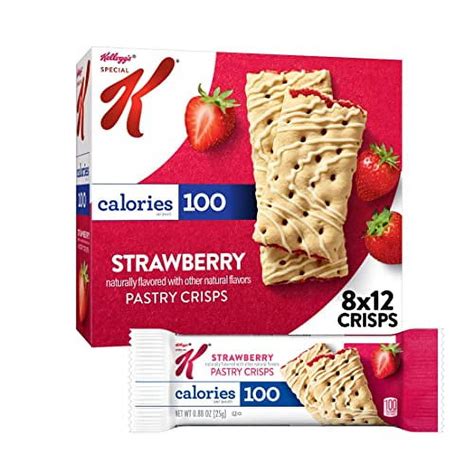 Strawberry Pastry Crisp - calories, carbs, nutrition