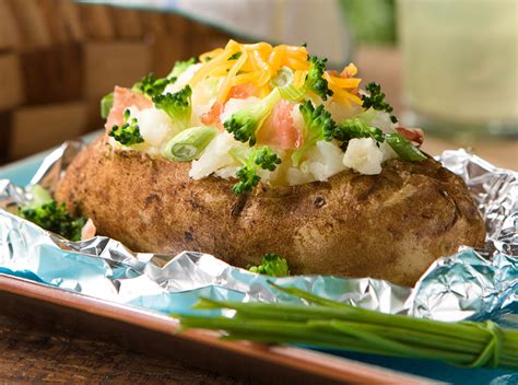 Stuffed Potatoes Primavera - calories, carbs, nutrition