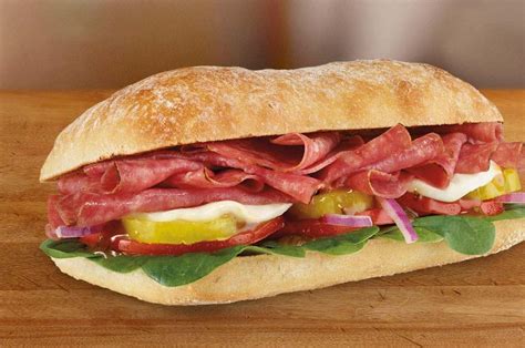 Sub Italian Classic 6" - calories, carbs, nutrition