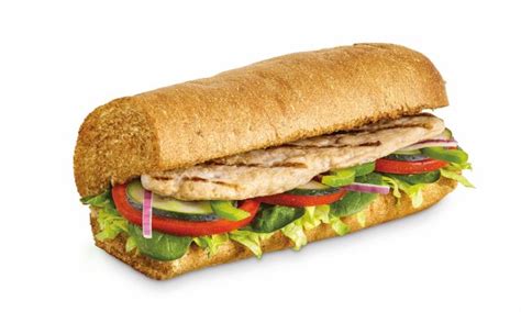 Sub Veggie Roasted 6" - calories, carbs, nutrition