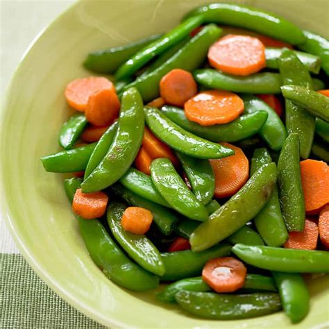 Sugar Snap Peas and Carrots - calories, carbs, nutrition