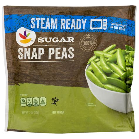 Sugar Snap Peas, Frozen - calories, carbs, nutrition