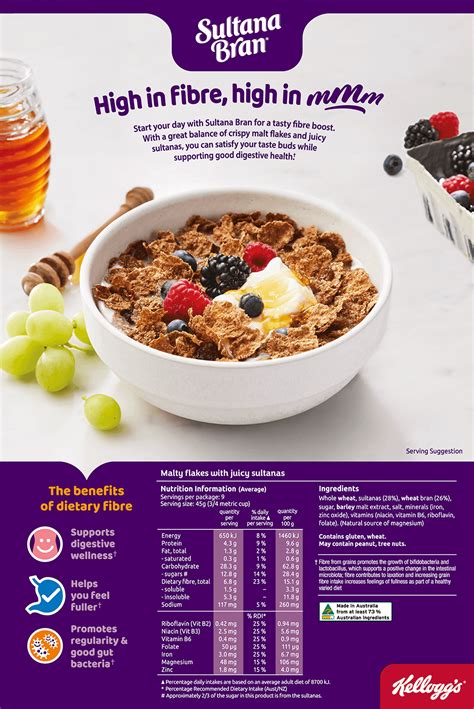 Sultana Bran - calories, carbs, nutrition