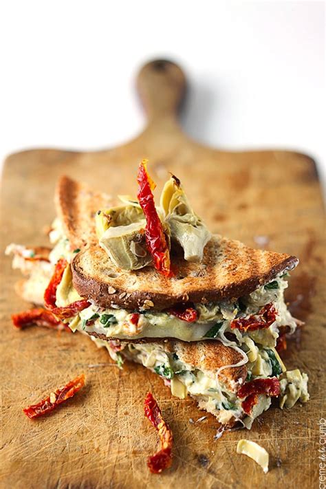 Sun-Dried Tomato and Artichoke Panini - calories, carbs, nutrition