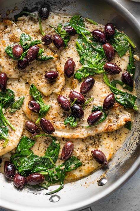 Sun Dried Tomato and Kalamata Olive Chicken - calories, carbs, nutrition