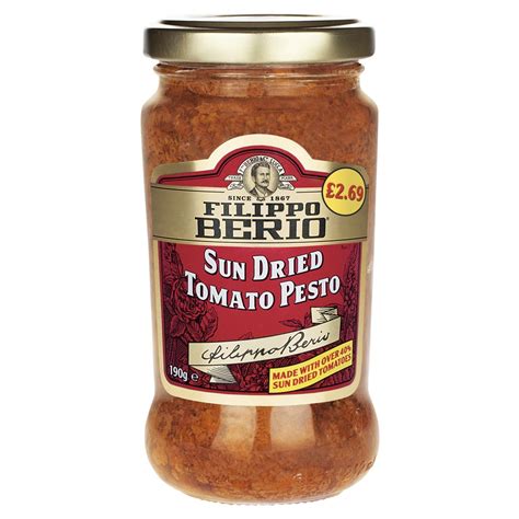 Sun Dried Tomato Pesto (85309.1) - calories, carbs, nutrition