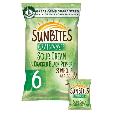 Sunbites Sour Cream - calories, carbs, nutrition