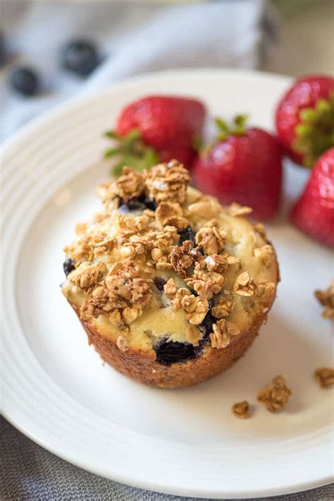 Sunrise Muffins with Granola Topping - calories, carbs, nutrition