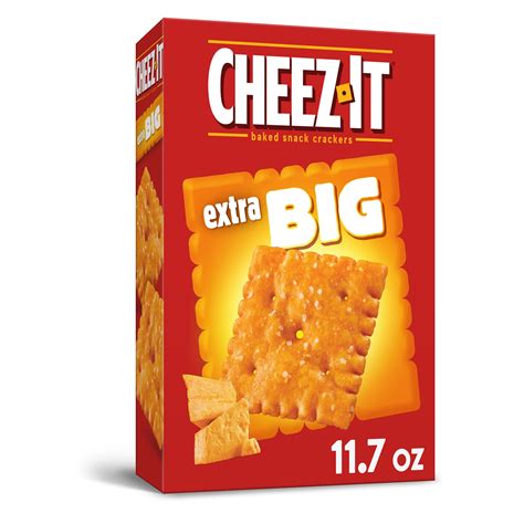 SUNSHINE, CHEEZ-IT, BIG Crackers - calories, carbs, nutrition