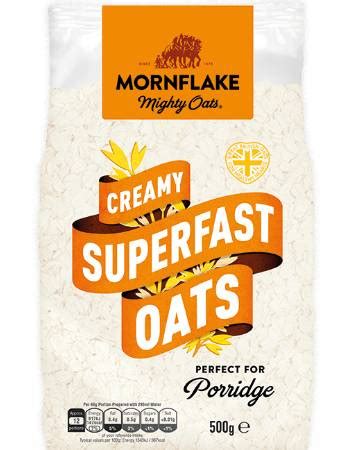 Super Fast Oats - calories, carbs, nutrition