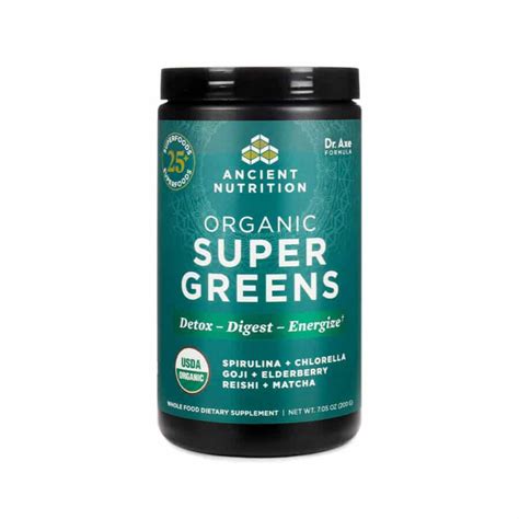Supergreens - calories, carbs, nutrition