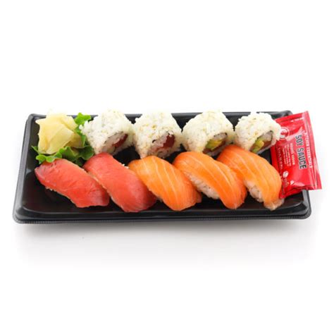 Sushinara Tuna Salmon Combo Roll - calories, carbs, nutrition