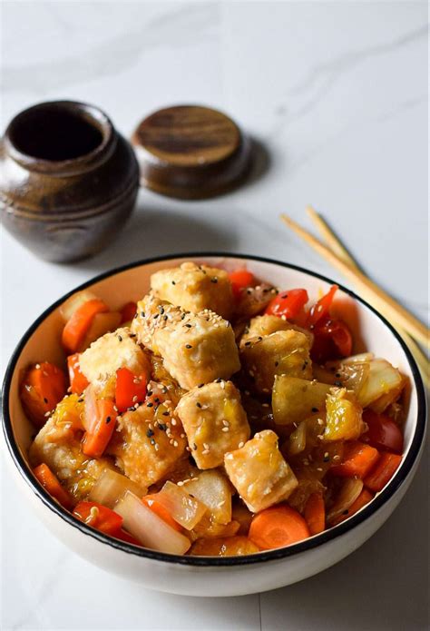 Sweet and Sour Tofu - calories, carbs, nutrition