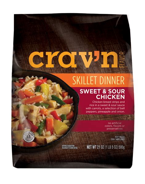 Sweet Chili Chicken Skillet Meal - calories, carbs, nutrition