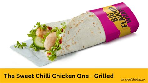 Sweet Chili Grilled Wrap - calories, carbs, nutrition