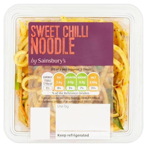 Sweet Chilli Noodles - calories, carbs, nutrition