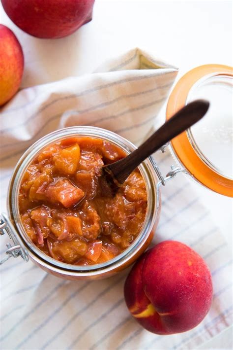 Sweet Hot Peach Relish - calories, carbs, nutrition