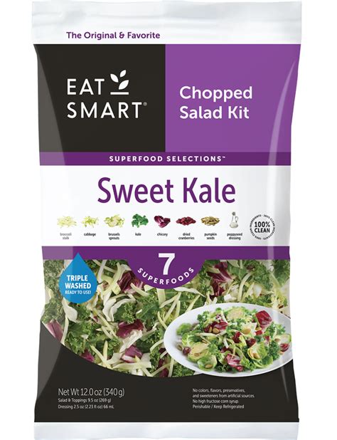 Sweet Kale Salad - calories, carbs, nutrition