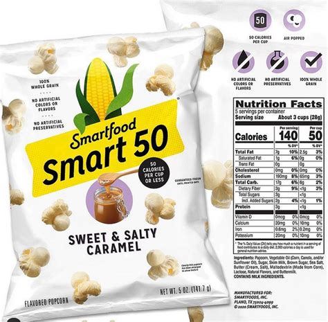 Sweet Popcorn - calories, carbs, nutrition