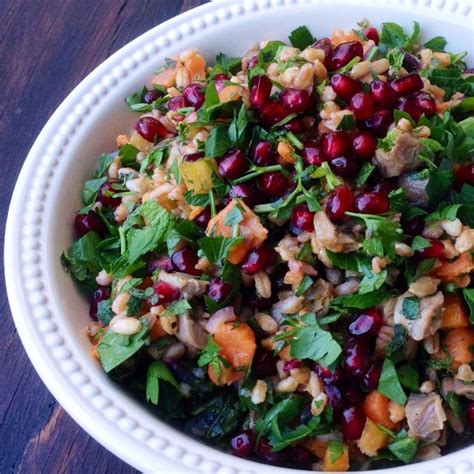 Sweet Potato Barley Salad - calories, carbs, nutrition