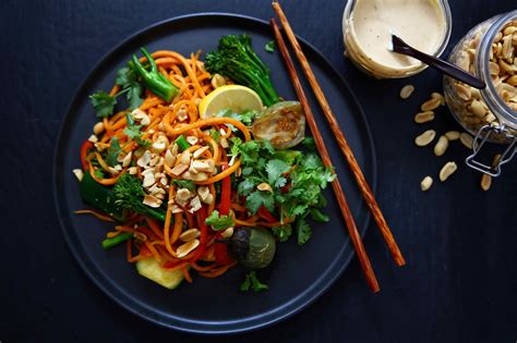 Sweet Potato Pad Thai - calories, carbs, nutrition