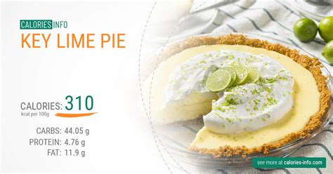 Sweet Shot Mango Key Lime Pie - calories, carbs, nutrition