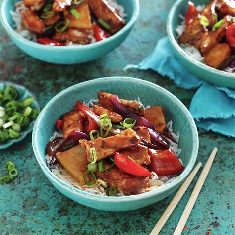 Sweet & Sour Pork Stir Fry Plate - calories, carbs, nutrition