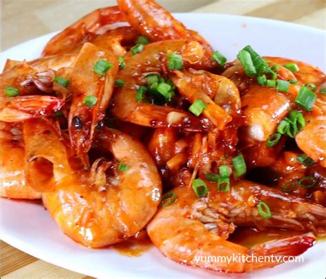 Sweet Spicy Shrimp - calories, carbs, nutrition