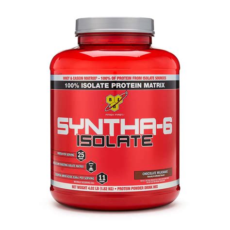 Syntha-6 Isolate - calories, carbs, nutrition