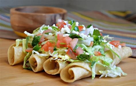 Taco Beef Flautas - calories, carbs, nutrition