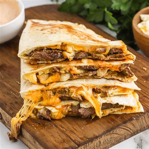 Taco Beef Quesadilla - calories, carbs, nutrition