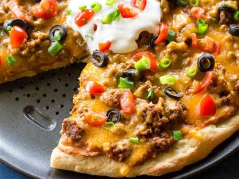 Taco Pizza - calories, carbs, nutrition