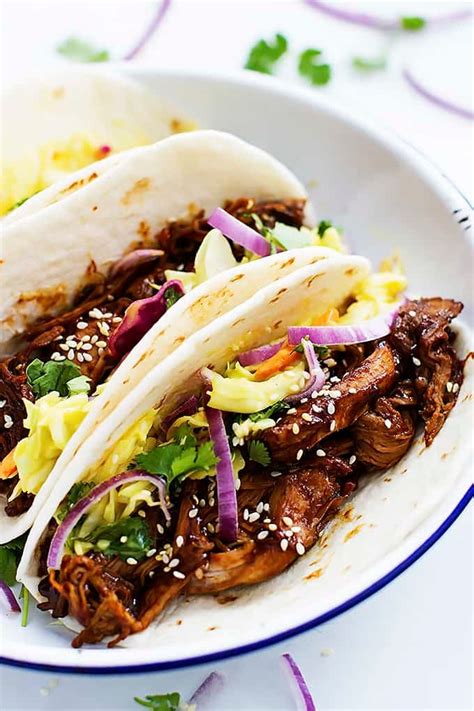 Taco Pork Korean BBQ 2 EA - calories, carbs, nutrition