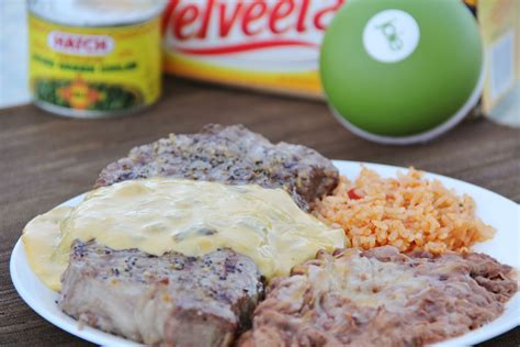 Tampico Chop Steak with Mexican Rice (106732.0) - calories, carbs, nutrition