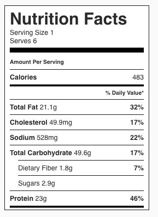 Tandoori Chicken Wrap - calories, carbs, nutrition