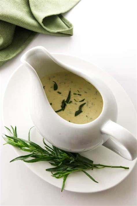 Tarragon Cream Sauce - calories, carbs, nutrition