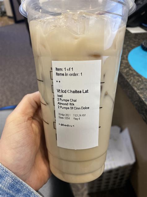 Tazo Red Tea Latte - Venti - Nonfat milk - calories, carbs, nutrition