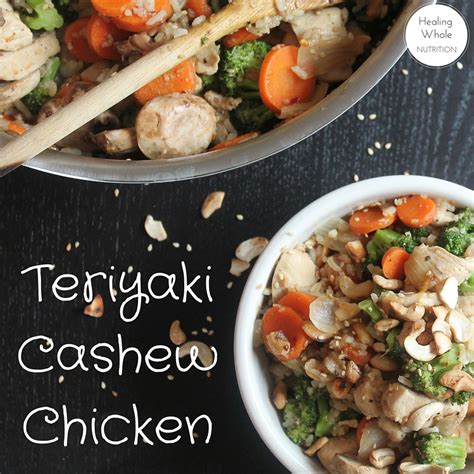 Teriyaki Cashew Chicken - FOD - calories, carbs, nutrition