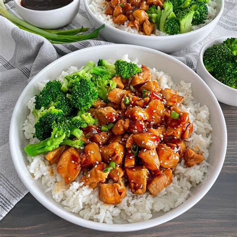 Teriyaki Chicken & Rice - calories, carbs, nutrition