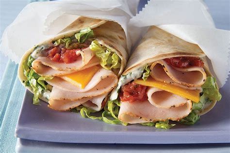 Tex Mex Turkey Wrap - calories, carbs, nutrition