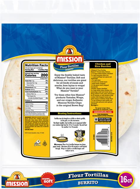 Texas BBQ Wrap, Flour Tortilla - calories, carbs, nutrition