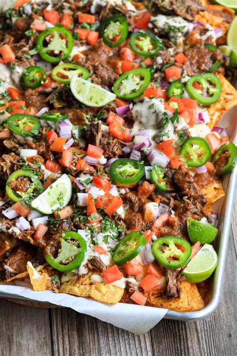 THab Nachos Beef Barbacoa - calories, carbs, nutrition