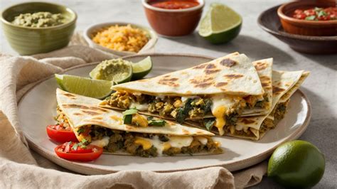 THab Quesadilla Three Cheese Poblano - calories, carbs, nutrition