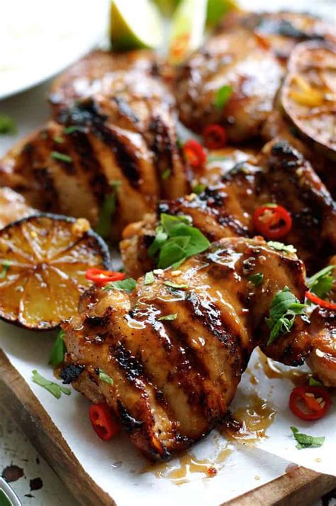 Thai Barbecued Chicken - calories, carbs, nutrition