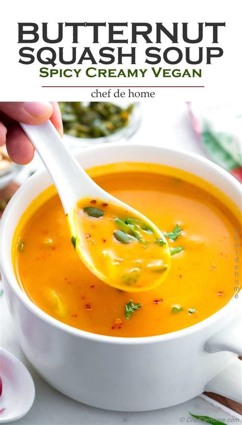 Thai Butternut Squash Soup - calories, carbs, nutrition