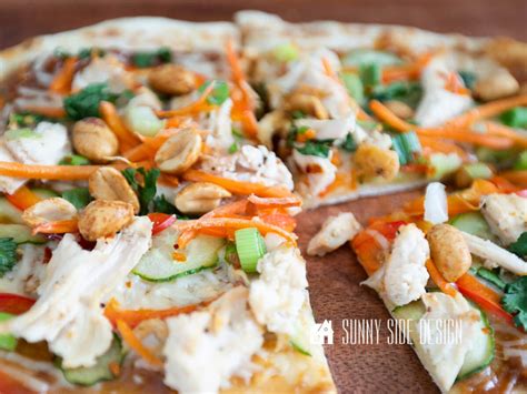 Thai Chicken Pizza, Peanut, Personal Size - calories, carbs, nutrition