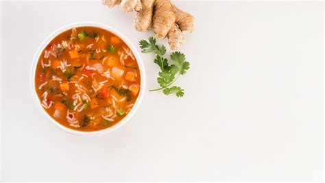 Thai Chicken & Rice Soup (Mindful) 12 oz - calories, carbs, nutrition