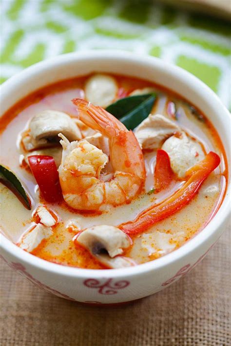 Thai Chicken & Shrimp Soup - calories, carbs, nutrition