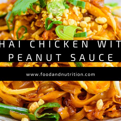 Thai Chicken with Peanuts - calories, carbs, nutrition